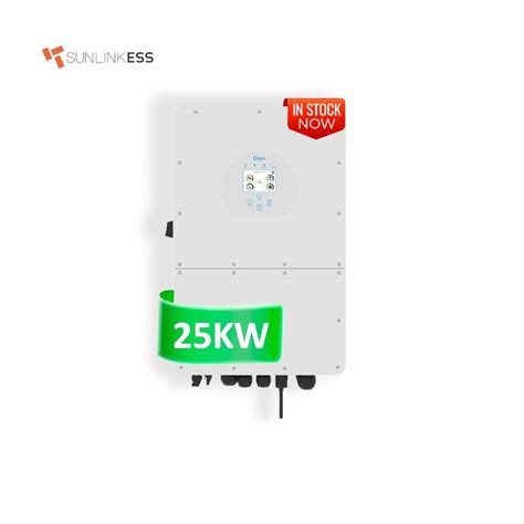 Deye Sun K Sg Hp Eu Am Kw Photovoltaic Solar Pv Three Phase