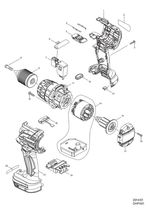 Makita Cordless Drill Spare Parts | Reviewmotors.co