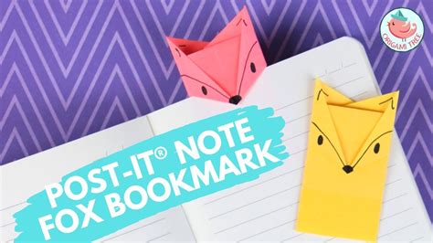 Easy Origami Sticky Notes - teachcreativa.com