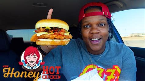 Wendy S NEW Hot Honey Chicken Sandwich Is AMAZING YouTube
