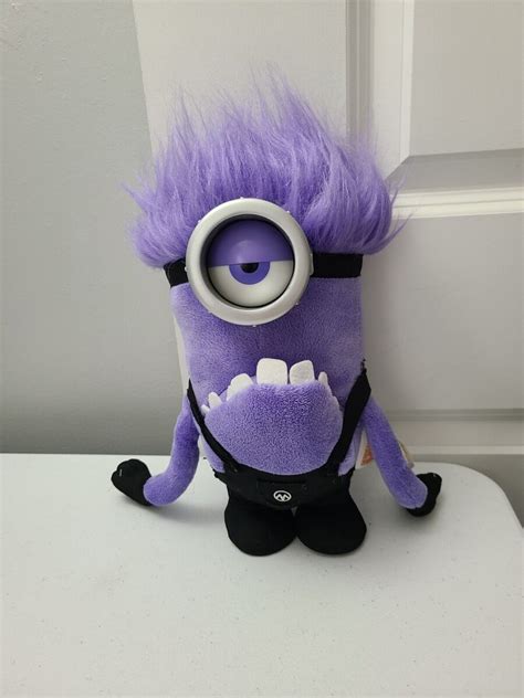 Despicable Me 2 Purple Minions Plush