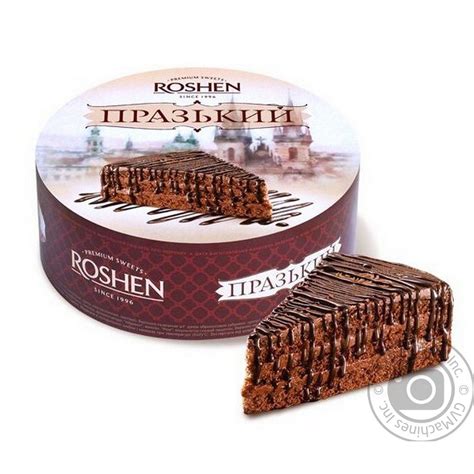 Торт Roshen Пражский 850г → Сладости, Чипсы, Снеки → Пирожные и торты → ...