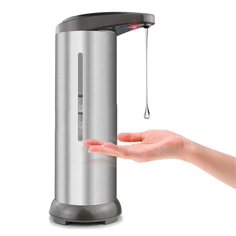 Automatic Soap Dispenser Touchless Dispenser Infrared Sensor Stainless Steel