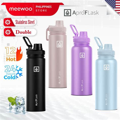 AproFlask 22oz 32oz Tumbler Hot And Cold Vacuum Insulated Water Bottle