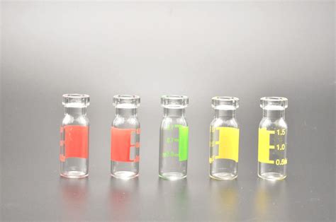 1 5ml Glass Autosampler Vials For HPLC And GC China 1 5ml Glass Vials