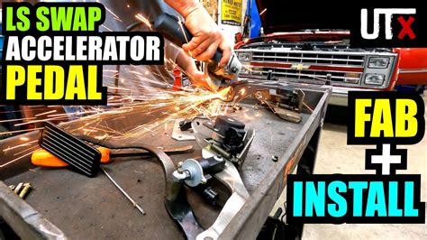 FULL THROTTLE LS Swap ACCELERATOR PEDAL Fabrication Install UTX