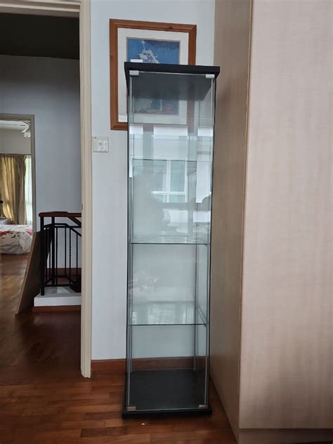 IKEA Glass display cabinet., Furniture & Home Living, Furniture ...