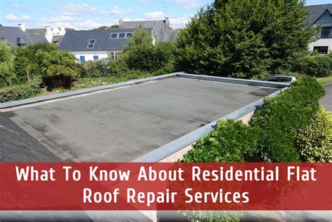 Understanding Residential Flat Roof Repair Services Hepler Contracting Llc