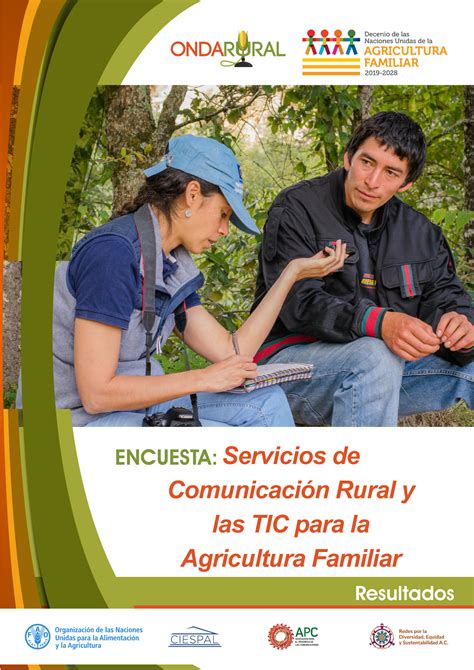 Resultados Encuesta Servicios de Comunicación Rural SCR y las TIC