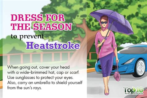 How To Prevent Heatstroke Top 10 Home Remedies