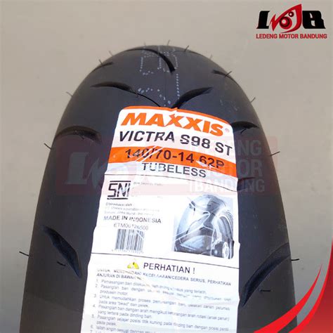 Maxxis Victra S98ST 140 70 14 Tubeless Ban Luar Motor Aerox 155 Rear