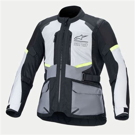 Alpinestars Andes Air Drystar Jacket Ice Grey Dark Grey Langston