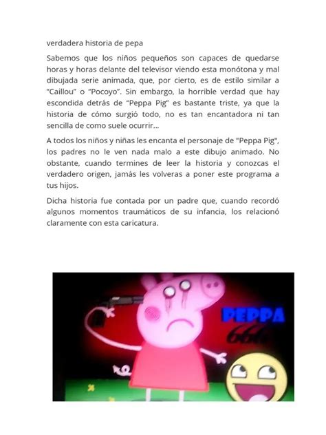 Peppa Pig La Historia Real Detrás Del Fenómeno Basado En Hechos Reales