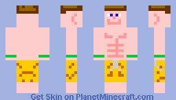 Muscle Man Minecraft Skin