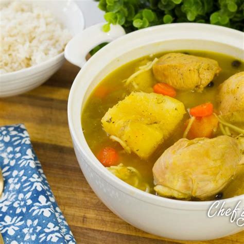 Sopa De Pollo Dominican Chicken Soup Chef Zee Cooks