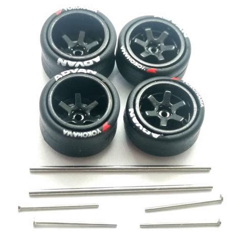Hot Wheels Replacement Rubber Tyres Tires Hw Te Offset Rim Fit Custom Shopee