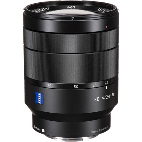 Sony Vario Tessar T FE 24 70mm F 4 ZA OSS Lens SEL2470ZB B H