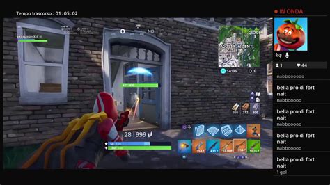 Live Fortnite Facciamo Parco Giochi Youtube