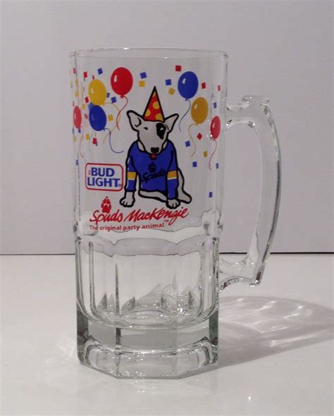 Vintage 1987 Bud Light Spuds Mckenzie The Original Party Etsy Bud