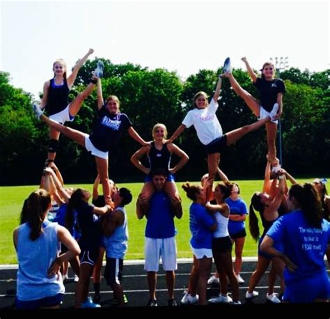 Highschool Cheer Pyramid … Cheer Poses Cheer Coaches Cheer Stunts