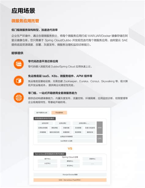 《阿里云云原生serverless产品手册》——serverless 应用引擎——应用场景 阿里云开发者社区