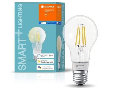 Ledvance Smart LED Lamp With Bluetooth E27 Filament Dimmable