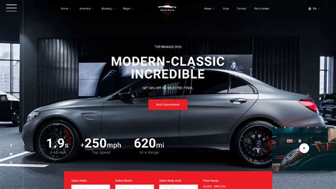 Best Car Dealer Wordpress Themes Sparkle Wp