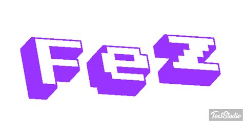 Fez Videogame Animated  Logo Designs