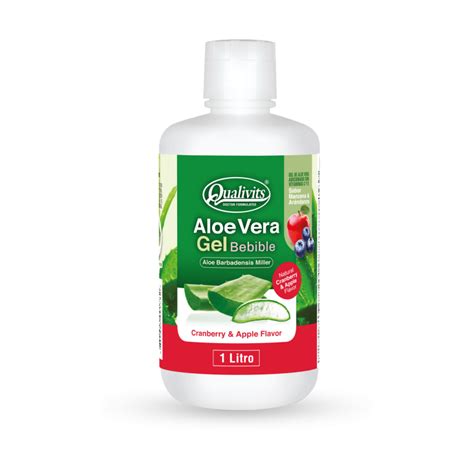 Aloe Vera Gel Bebible ArÁndano Y Manzana Qualivits Alabamafit