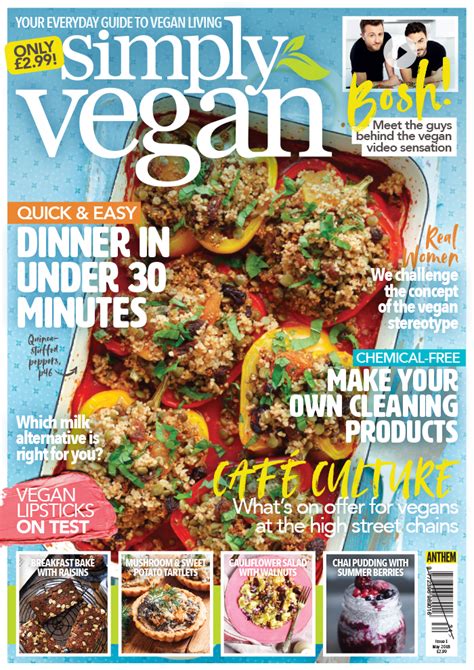 Introducing Simply Vegan The Brand New Magazine For Everyday Vegans