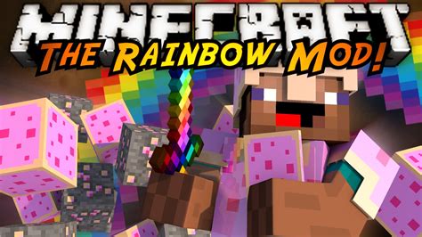 Minecraft Mod Showcase The Rainbow Mod Youtube