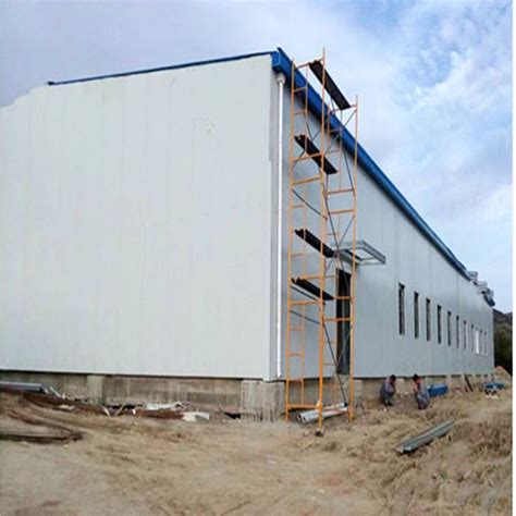 Algeria Prefabricated Building Warehouse Hangar Hall Light Steel