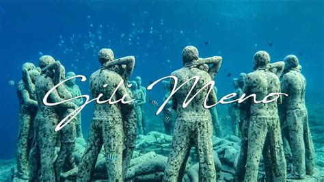 Gili Meno Nest Underwater Statues Youtube