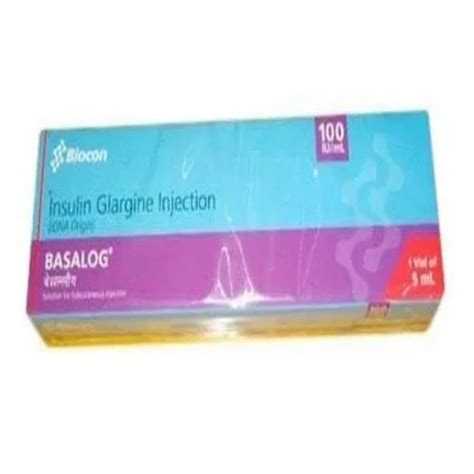 Insulin Glargine Injection Iu Ml At Best Price In Ambala Id