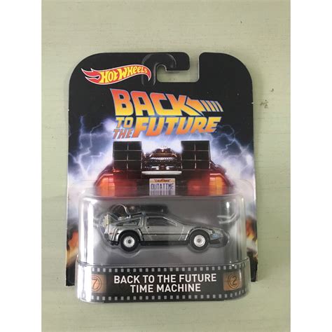 Hot Wheels Retro Back To The Future Delorean Time Machine De Volta Para O Futuro Shopee Brasil
