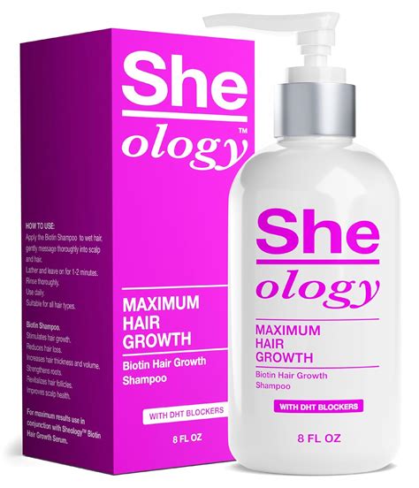 Sheology Maximum Hair Growth Shampoo For Women Natural Dht Blockers Guyology Labs