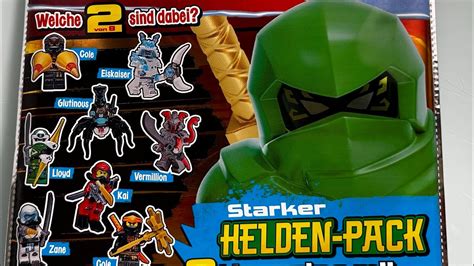 NEUE Lego Ninjago Starker Helden Pack Wundertüte auspacken YouTube