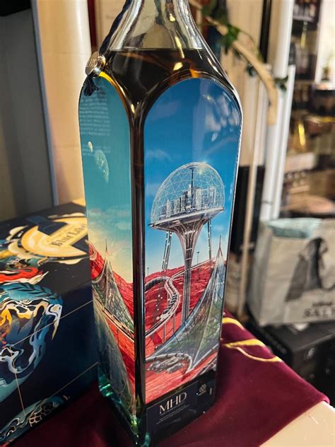 Johnnie Walker Blue Label Elevated Cities Mars edition 75cl 嘢食 嘢飲