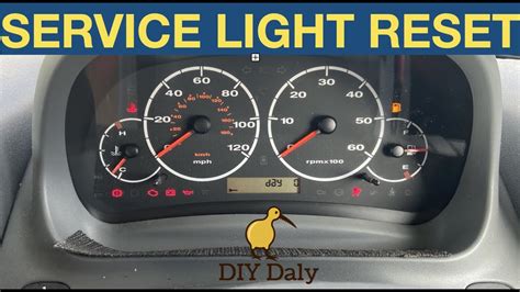 Ducato Boxer Relay Service Light Reset YouTube