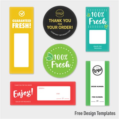 Custom Food Service Labels Food Safety