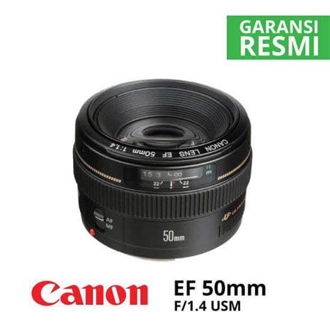 Lensa Canon Ef 50mm F14 Usm Terbaik Harga Murah