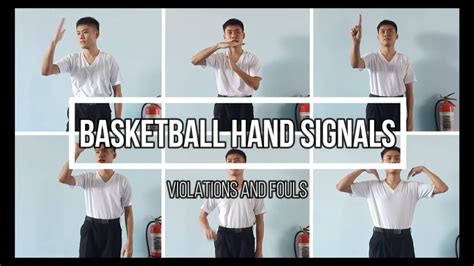 Basketball Hand Signals Chart