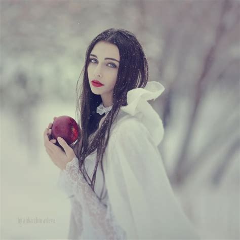 Anka Zhuravleva In The Mood For Snow Fantasy Photography Dark