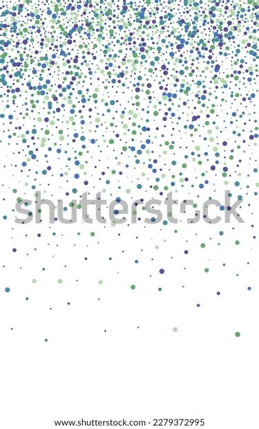 Rainbow Confetti Background White Vector Element Stock Vector (Royalty ...