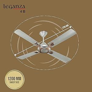 Buy Havells Leganza Blade Mm Ceiling Fan Bronze Gold Stars