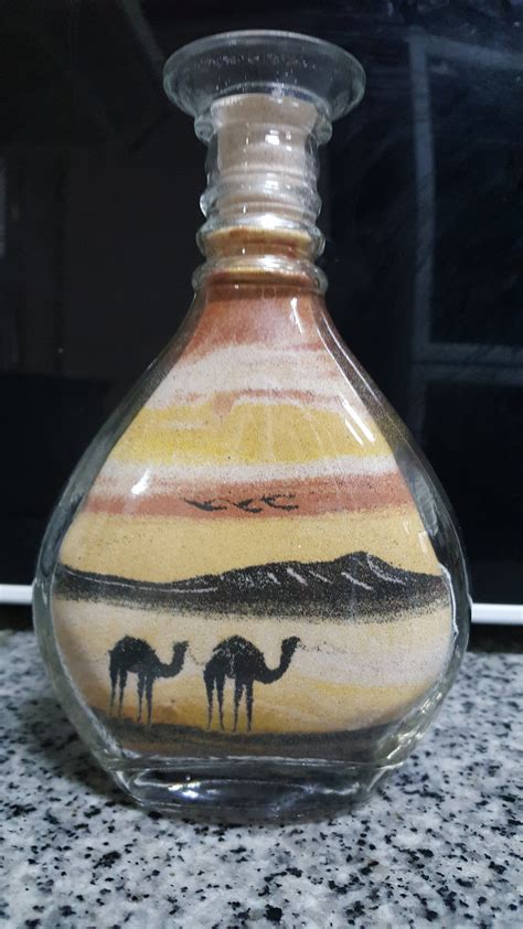 Beautiful Art T… Sand Art Bottles Sand Art Bottles Diy Sand Art