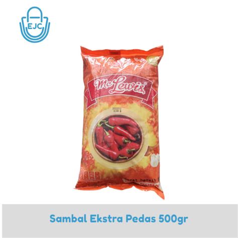 MC LEWIS SAMBAL EKSTRA PEDAS 1KG MC LEWIS CHILI SAUCE EXTRA HOT 1KG SAUS SAMBAL SERBAGUNA