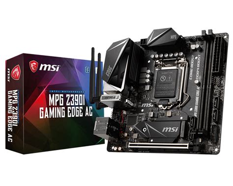 Specification MPG Z390I GAMING EDGE AC 微星科技