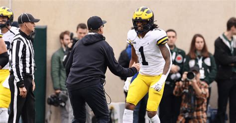 Michigan Football Snap Counts Pff Grades Takeaways From Msu Loss On3