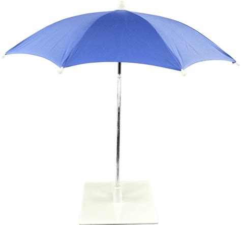 Tafel Parasol Blauw Van WDMT Mini Parasol Balkon Strandparasol